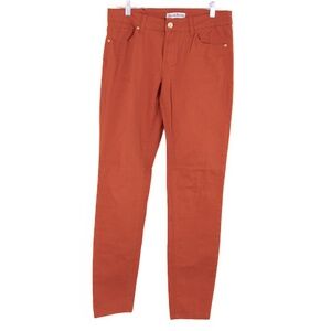 Love Nation Vibrant Burnt Orange Color Size 8 SkinnyJeans